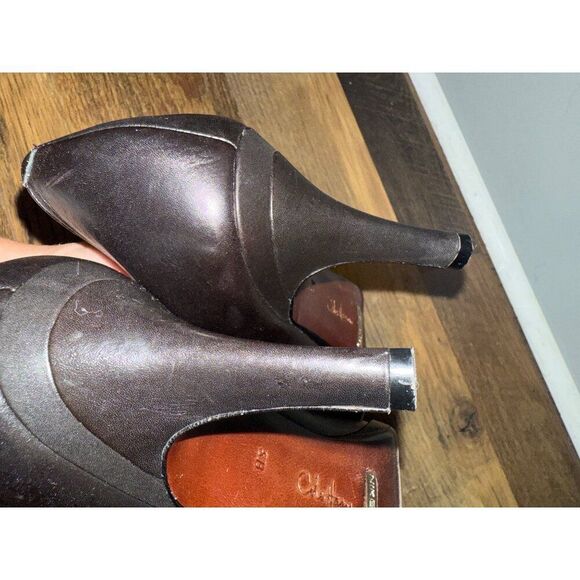 Cole Haan Nike Air Peep Toe Heels Size 8B - Picture 14 of 14